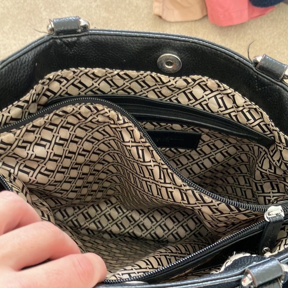 Tignanello Purse Genuine Leather black - Picture 6 of 10